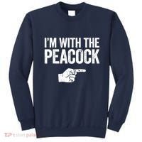 I'm With The Peacock Matching Peacock Shirts Sweatshirt thumb 0