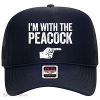 I'm With The Peacock Matching Peacock Shirts Hat thumb 0