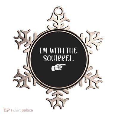 Im With The Squirrel Ornament