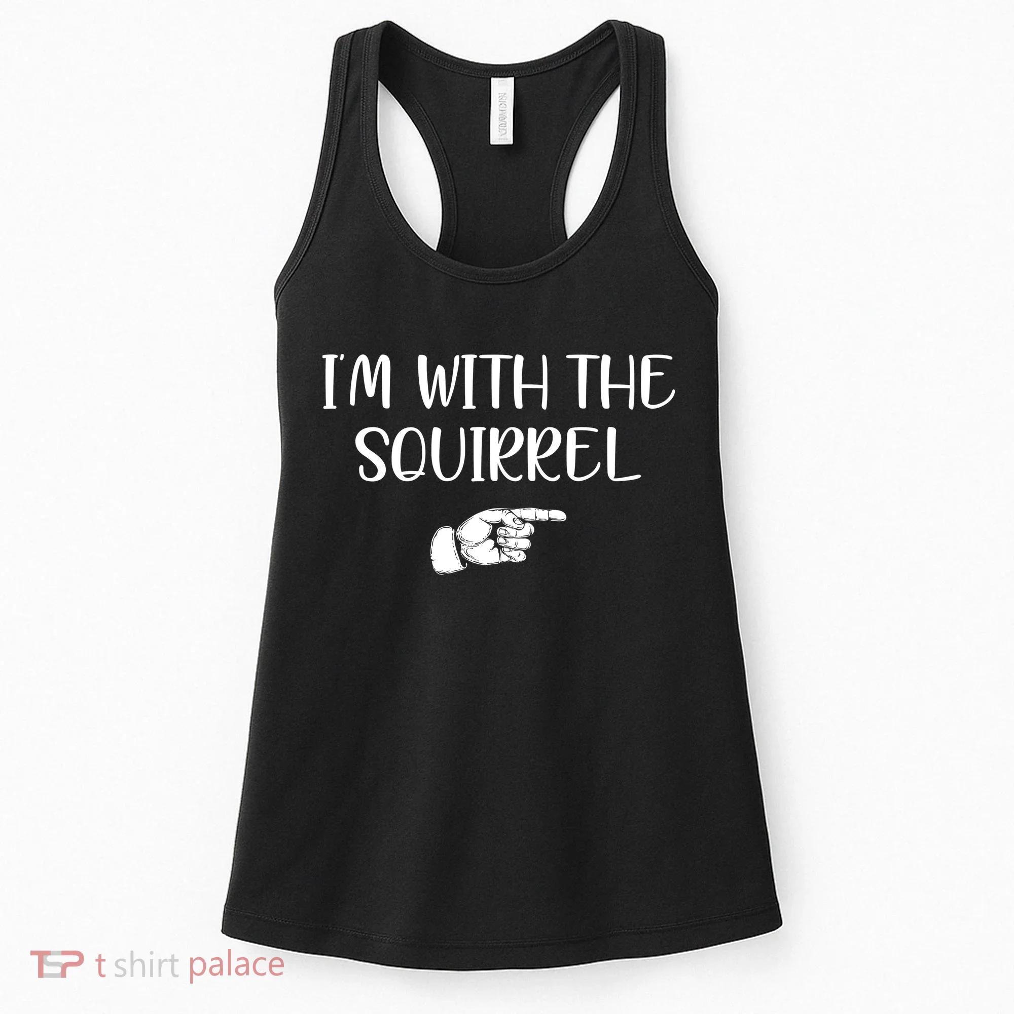 Im With The Squirrel Women's Tank Top