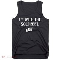 Im With The Squirrel Tank Top thumb 0