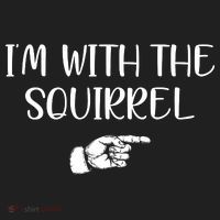Im With The Squirrel Golf Towel thumb 3