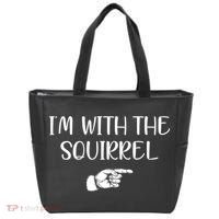 Im With The Squirrel Tote Bag thumb 0