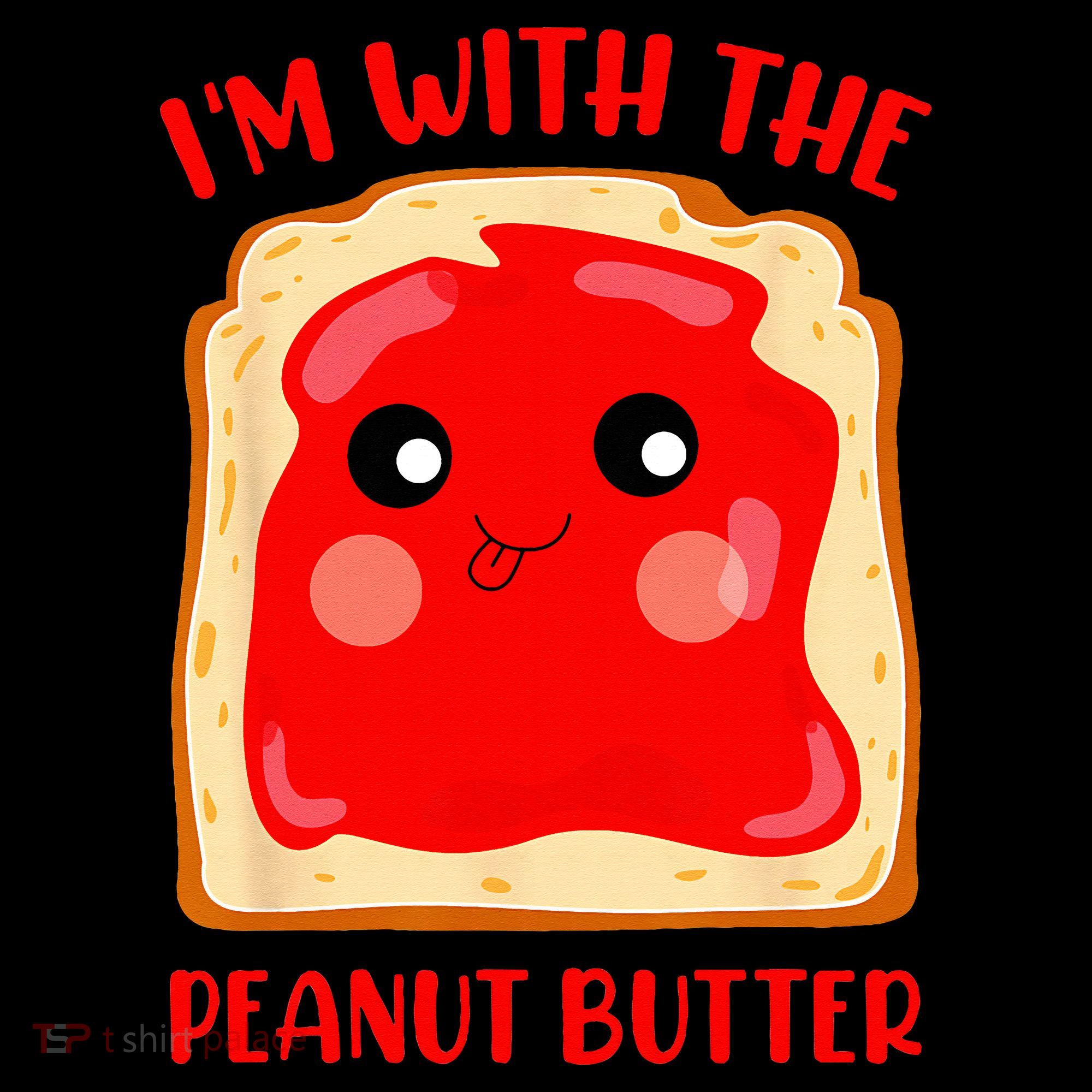 Im With The Peanut Butter Cute Couple Peanut Butter Jelly Coffee Mug