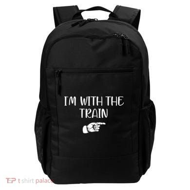 Im With The Train Backpack
