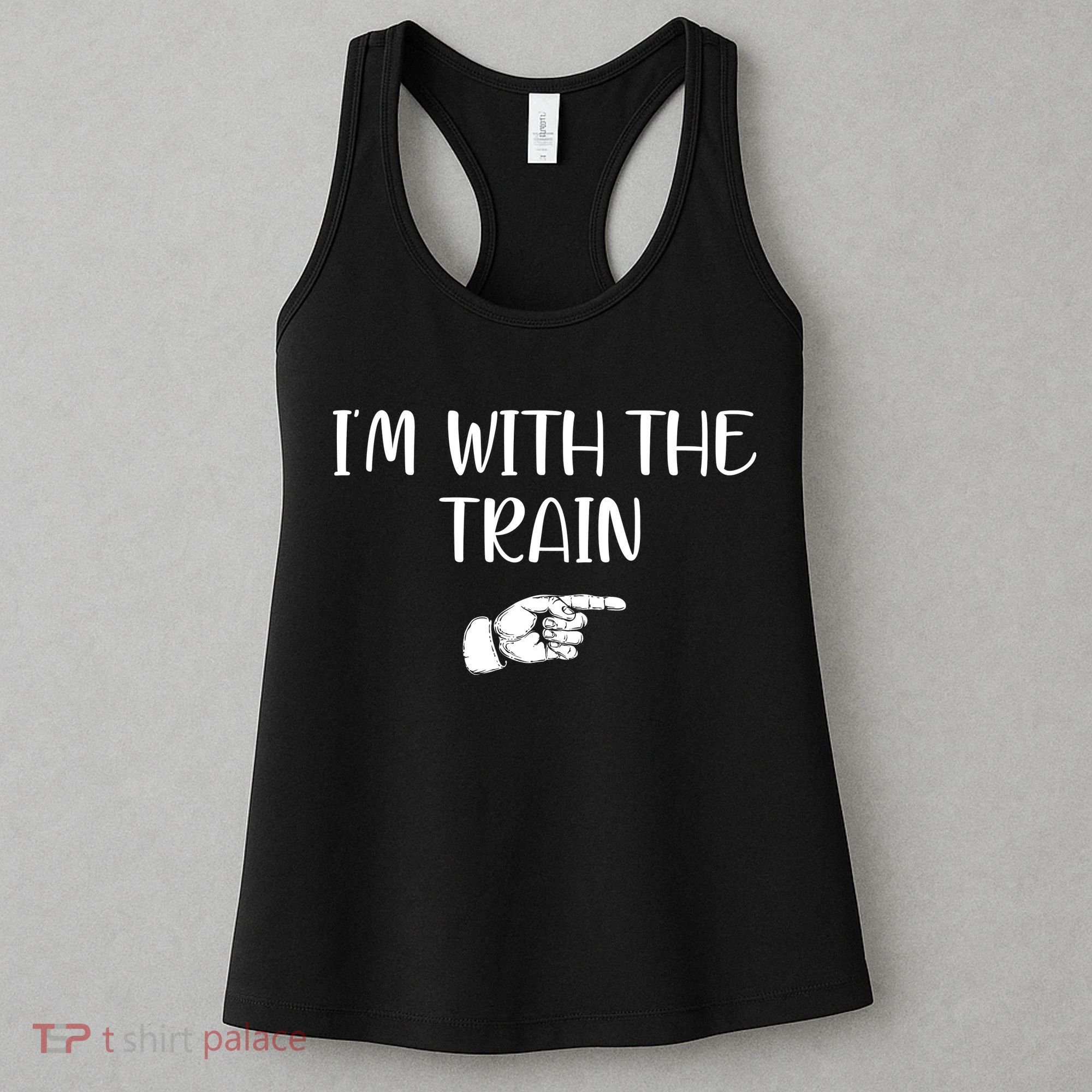 Im With The Train Women's Tank Top