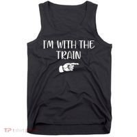 Im With The Train Tank Top thumb 0