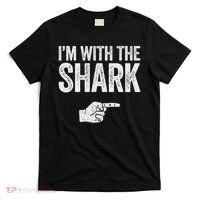 I'm With The Shark Matching Shark Costume T-Shirt thumb 0