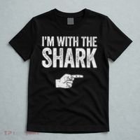 I'm With The Shark Matching Shark Costume T-Shirt thumb 5