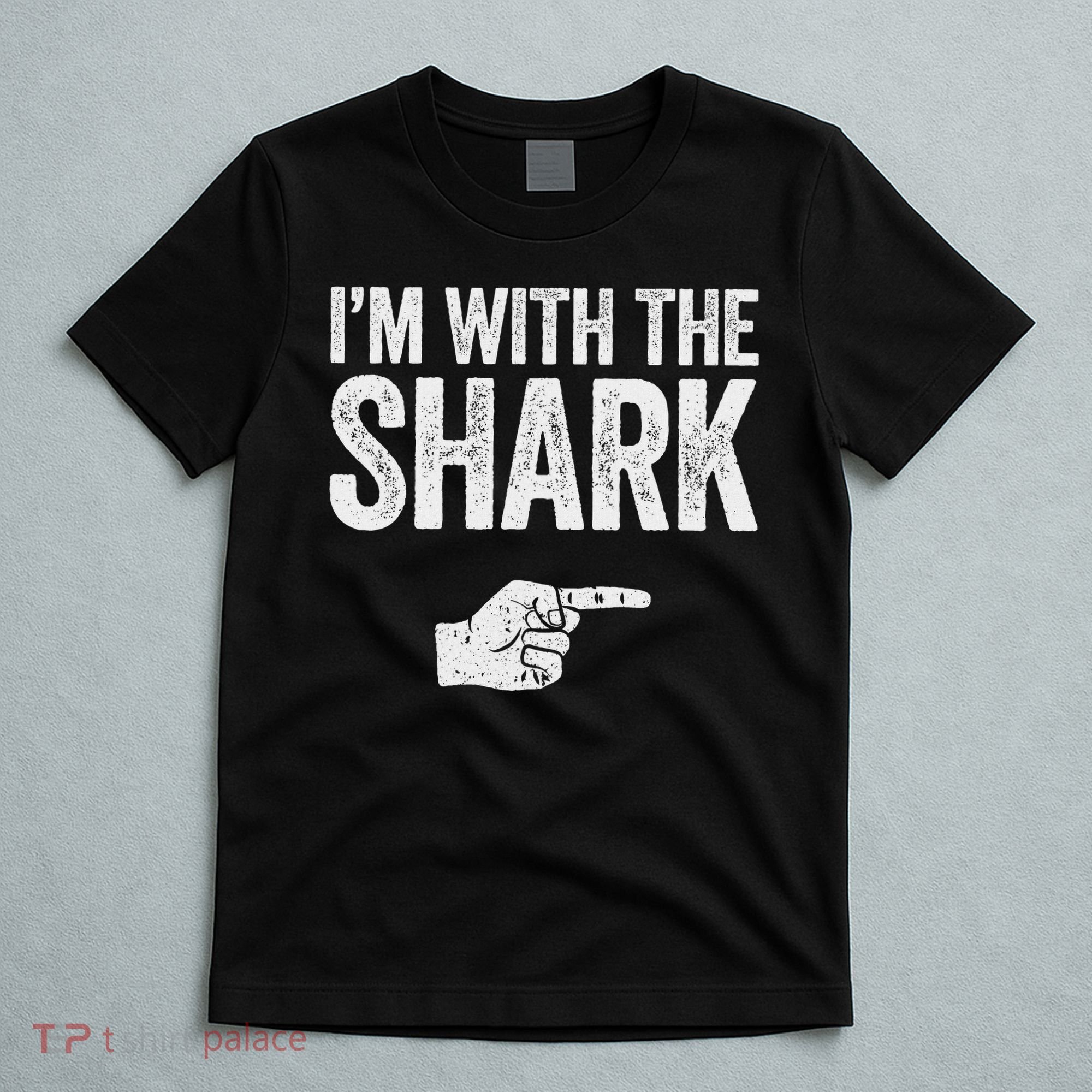I'm With The Shark Matching Shark Costume T-Shirt