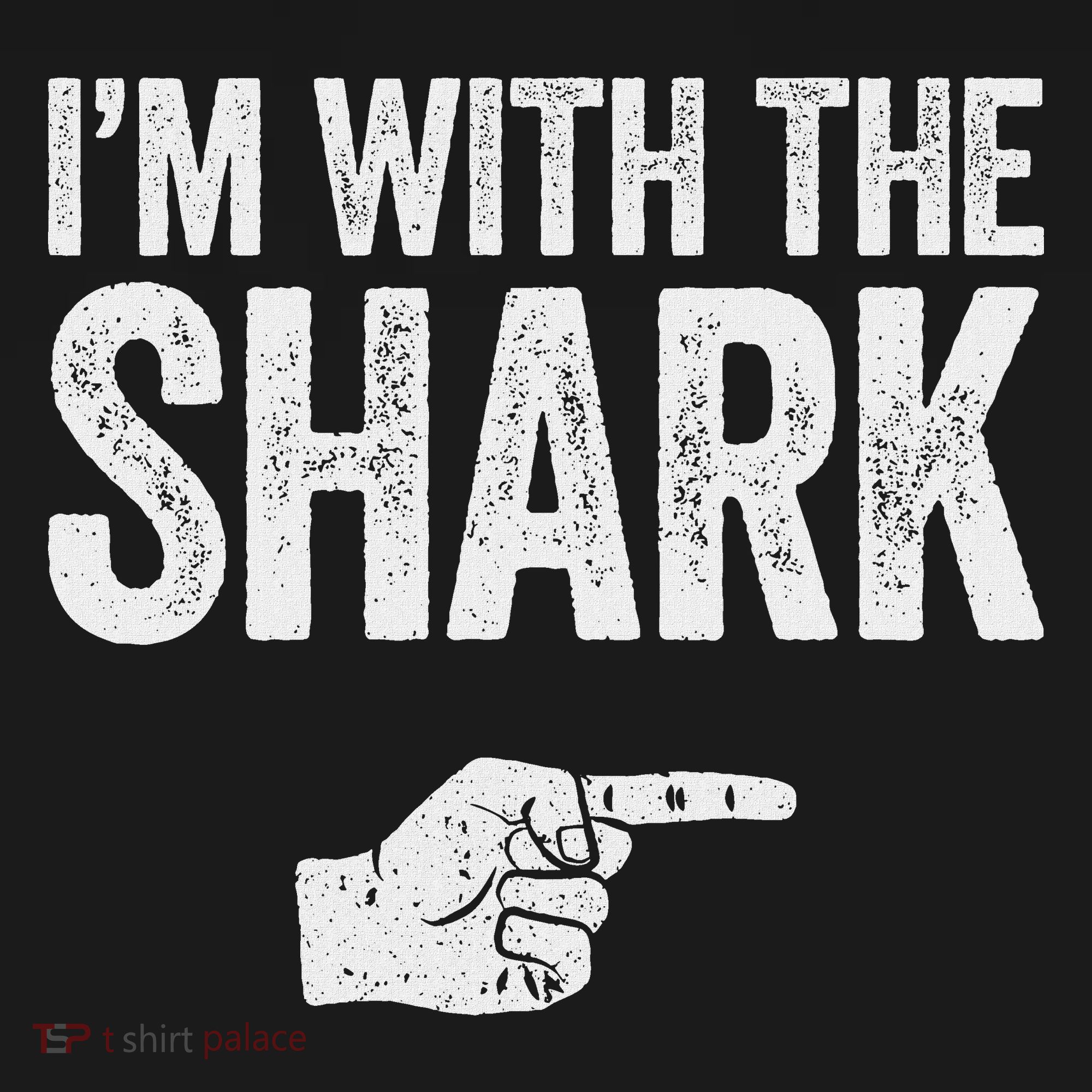 I'm With The Shark Matching Shark Costume Women's Tank Top