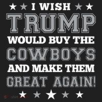 I Wish Trump Would Buy The Cowboys And Make Them Great Again Beanie thumb 2