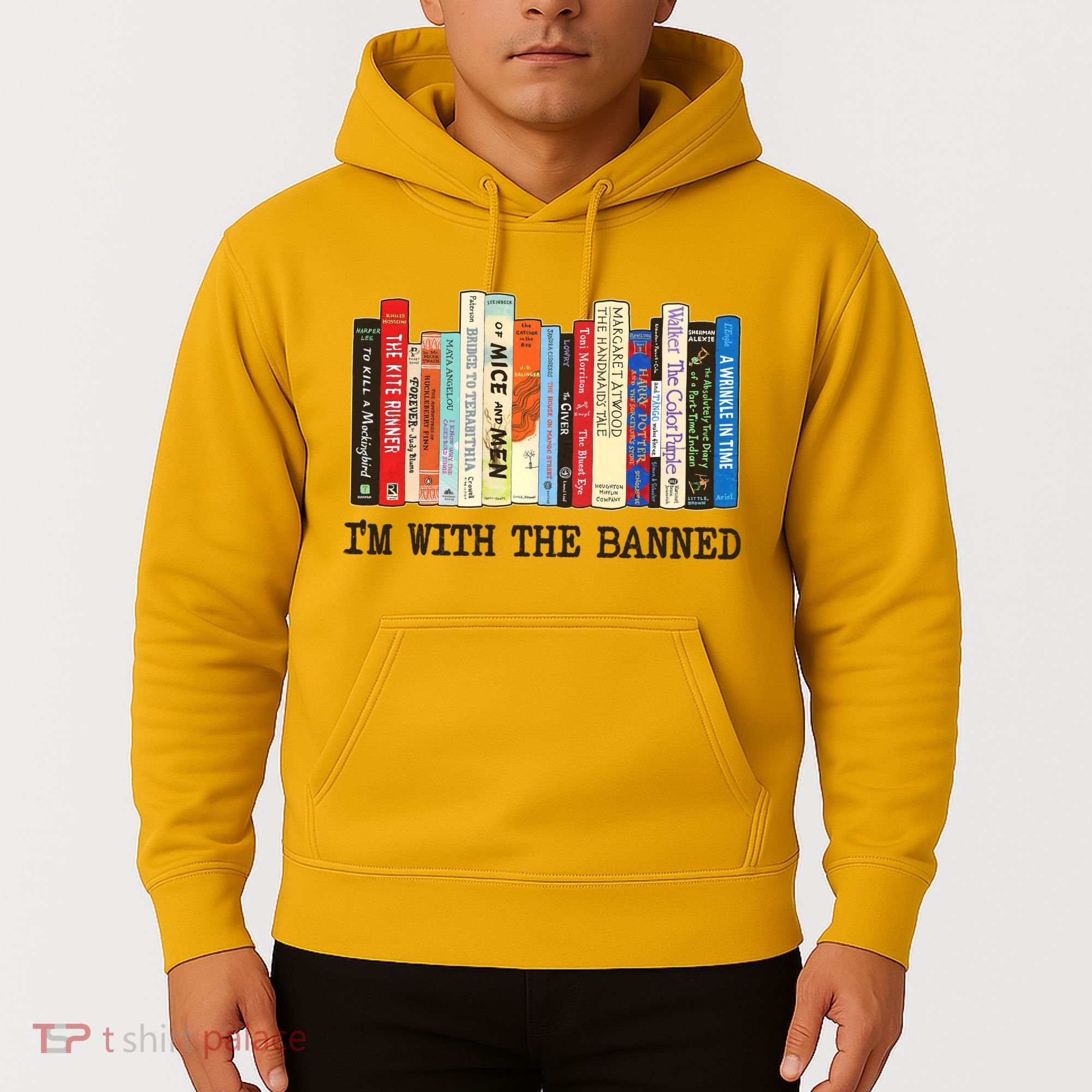 I'm With The Banned Read Banned Books Hoodie