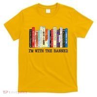 I'm With The Banned Read Banned Books T-Shirt thumb 0