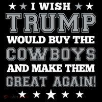I Wish Trump And Make The Cowboys Great Again Stripe Pom Pom Beanie thumb 2