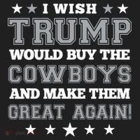 I Wish Trump And Make The Cowboys Great Again Women's Dry Zone Grid Polo thumb 2