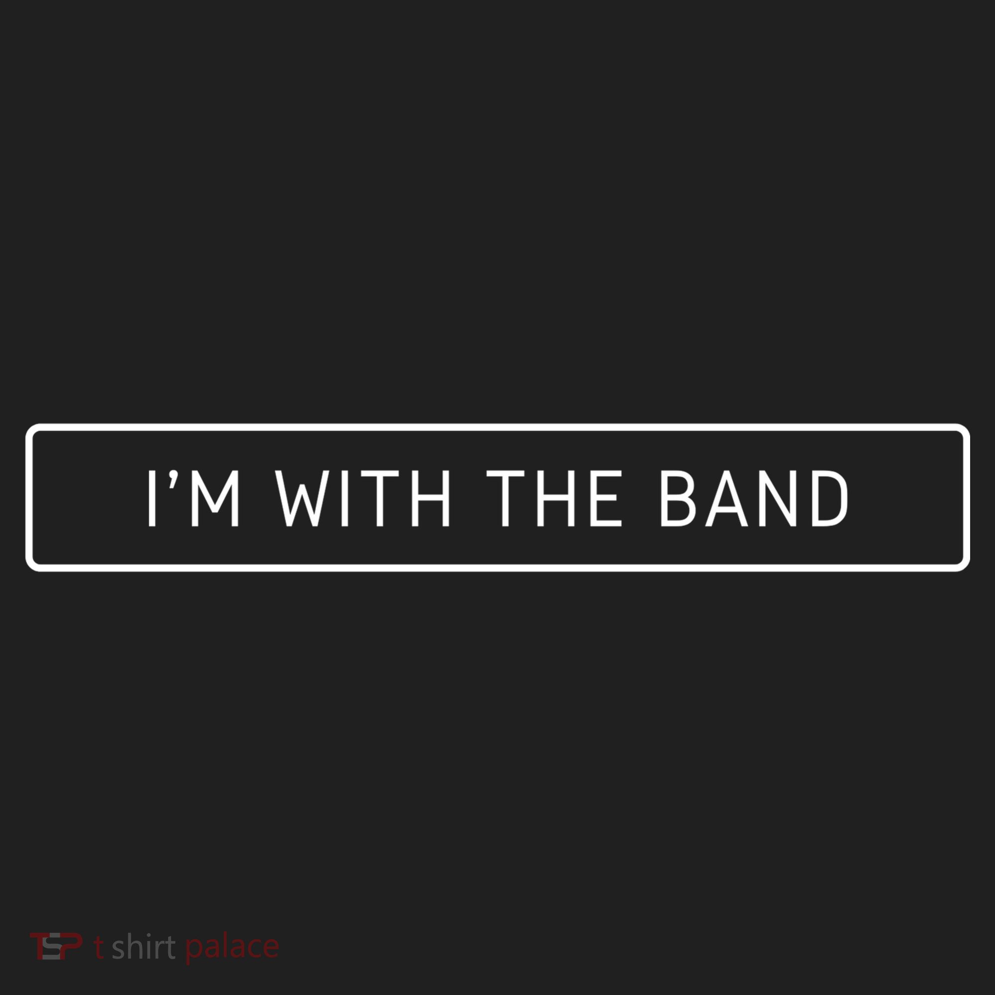 I'm With The Band Funny Beanie