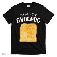 I'm With The Avocado Toast Easy Halloween Matching Costume T-Shirt thumb 0
