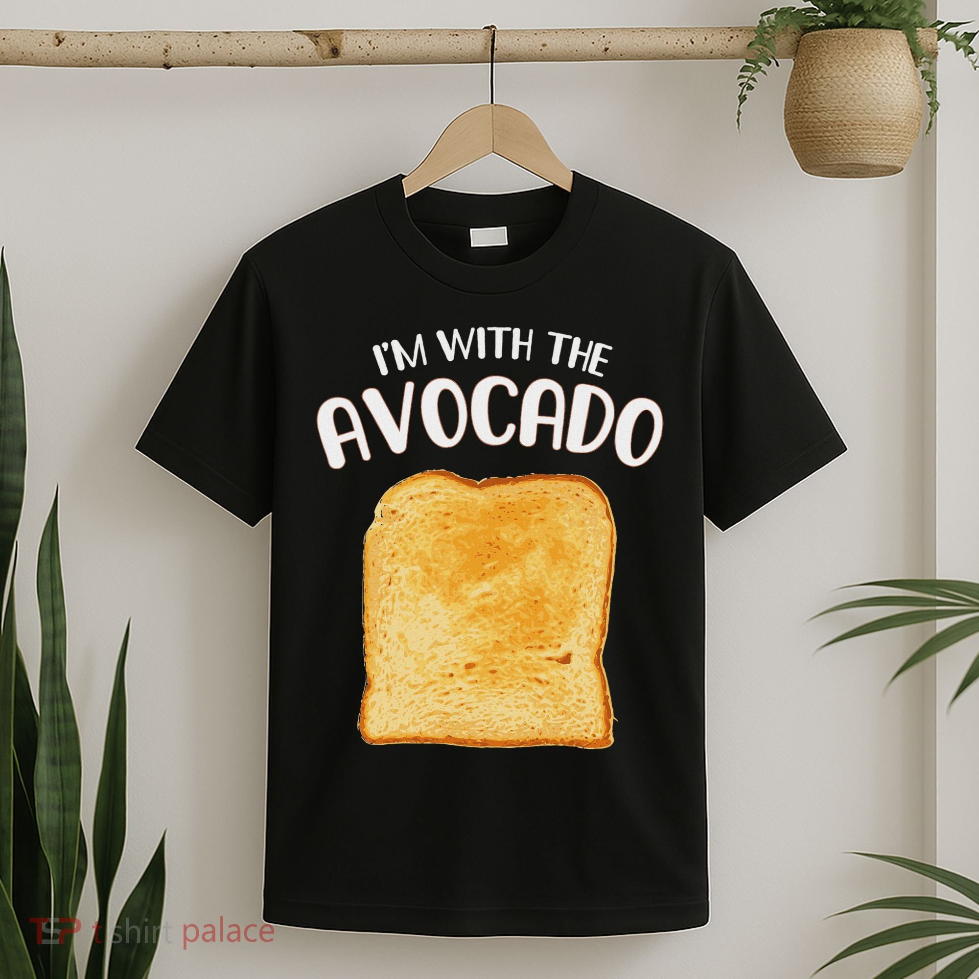 I'm With The Avocado Toast Easy Halloween Matching Costume T-Shirt