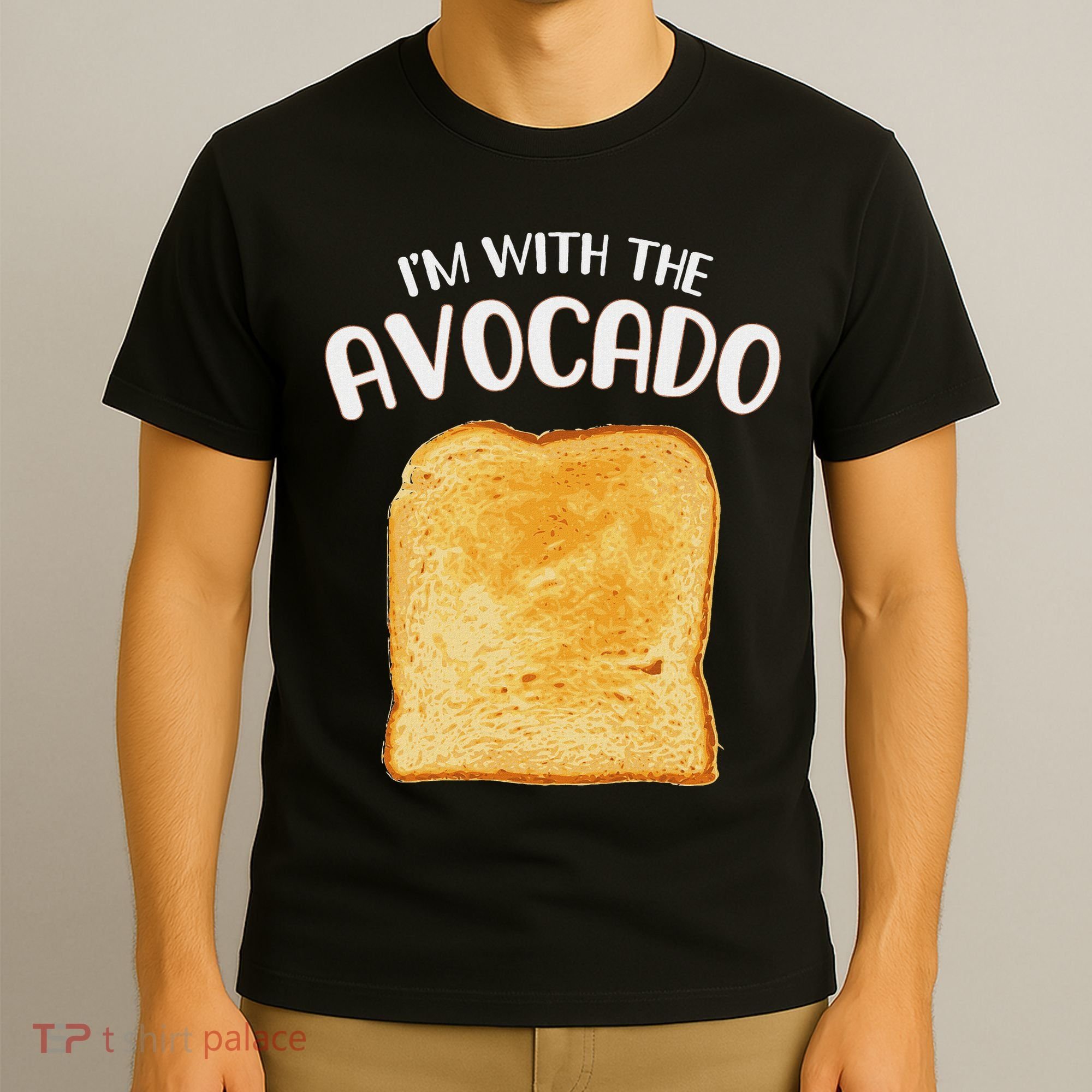 I'm With The Avocado Toast Easy Halloween Matching Costume T-Shirt