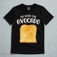 I'm With The Avocado Toast Easy Halloween Matching Costume T-Shirt thumb 5