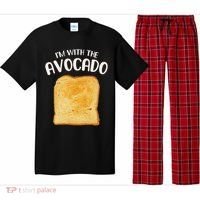 I'm With The Avocado Toast Easy Halloween Matching Costume Pajama Set thumb 0