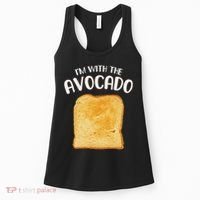I'm With The Avocado Toast Easy Halloween Matching Costume Women's Tank Top thumb 0