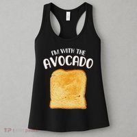 I'm With The Avocado Toast Easy Halloween Matching Costume Women's Tank Top thumb 3