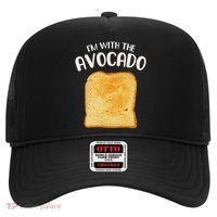 I'm With The Avocado Toast Easy Halloween Matching Costume Hat thumb 0