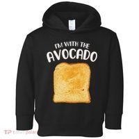 I'm With The Avocado Toast Easy Halloween Matching Costume Toddler Hoodie thumb 0