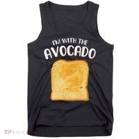 I'm With The Avocado Toast Easy Halloween Matching Costume Tank Top thumb 0