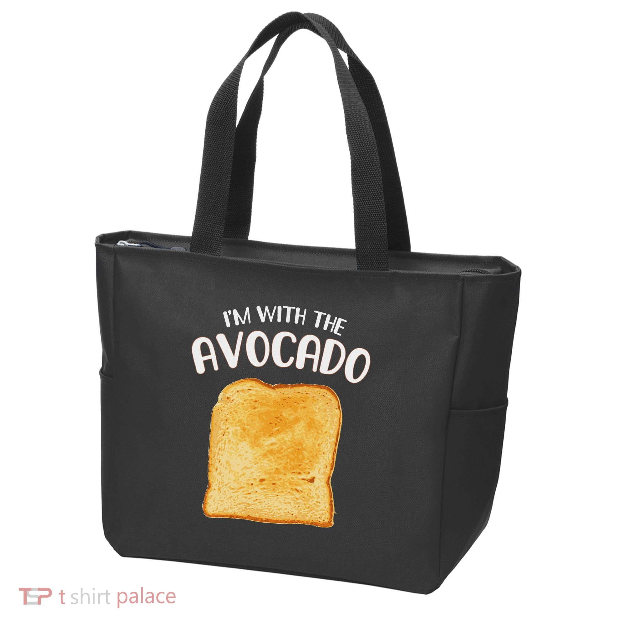 I'm With The Avocado Toast Easy Halloween Matching Costume Tote Bag