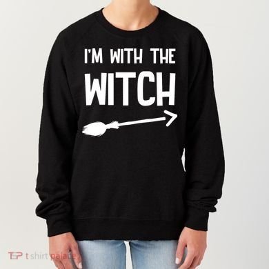 I'm With The Witch Women's Sweatshirt