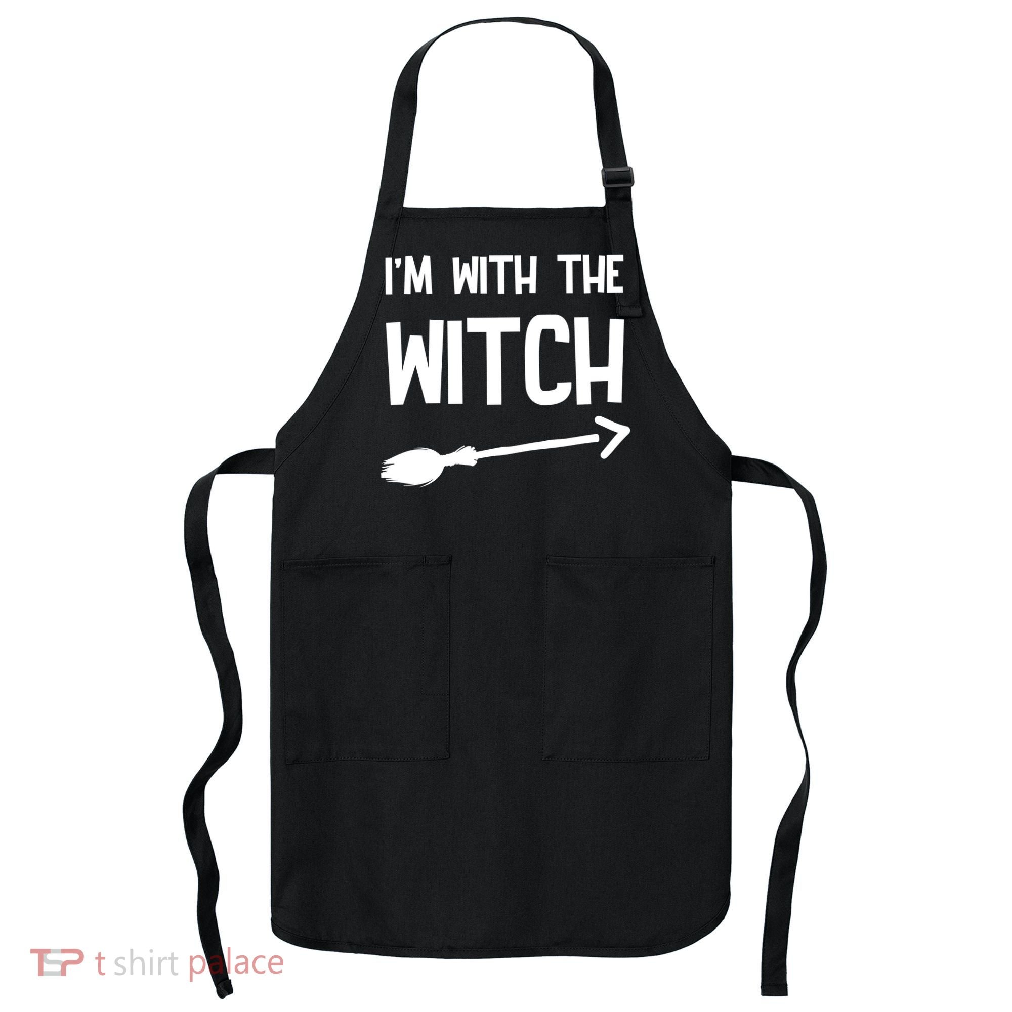 I'm With The Witch Apron