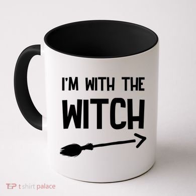 I'm With The Witch Coffee Mug
