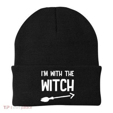 I'm With The Witch Beanie