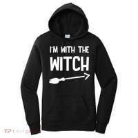 I'm With The Witch Women's Hoodie thumb 0