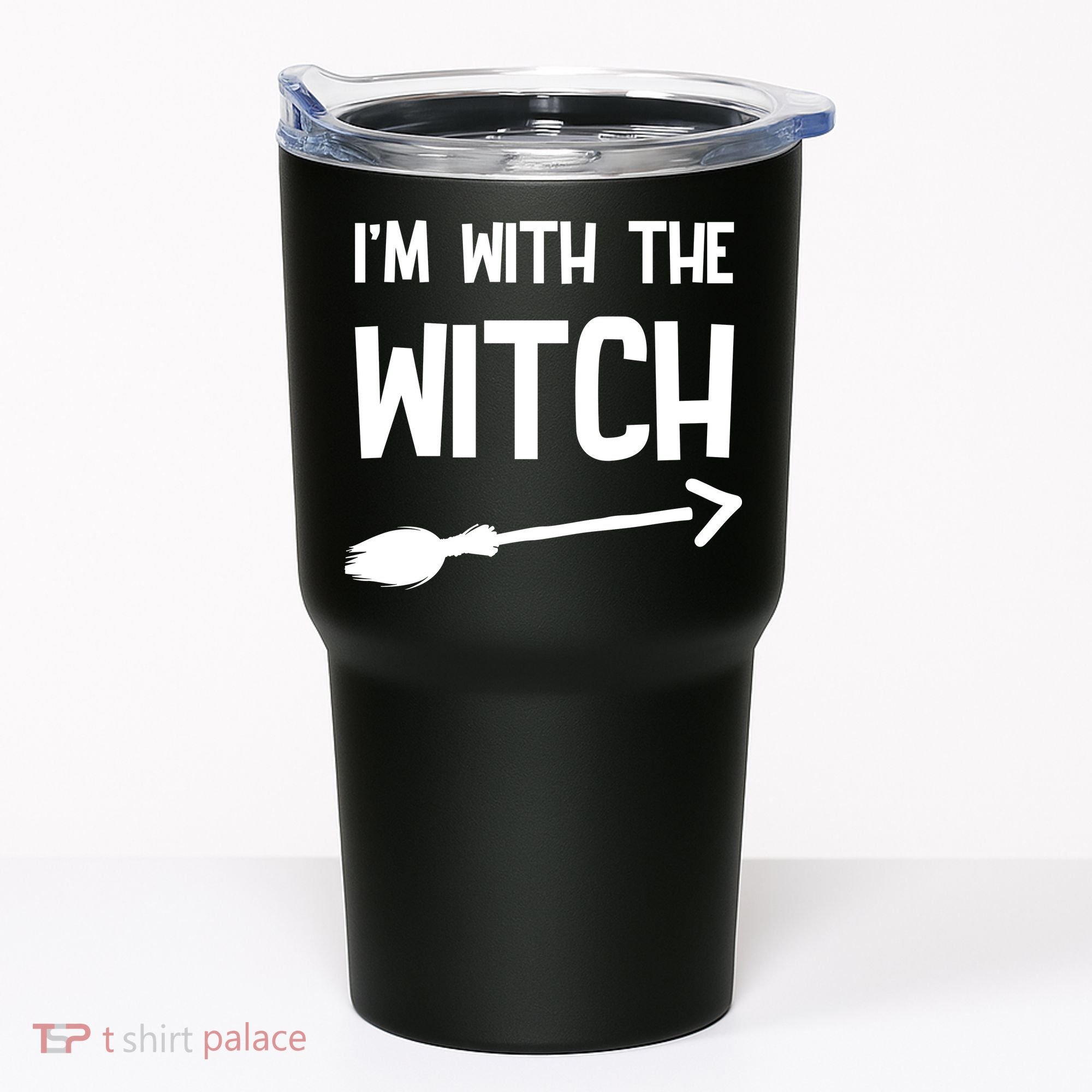 I'm With The Witch Tumbler
