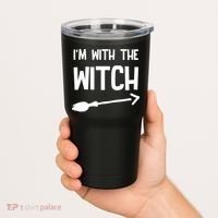 I'm With The Witch Tumbler thumb 2
