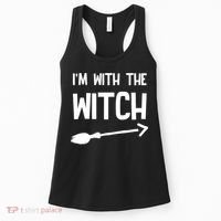 I'm With The Witch Women's Tank Top thumb 0