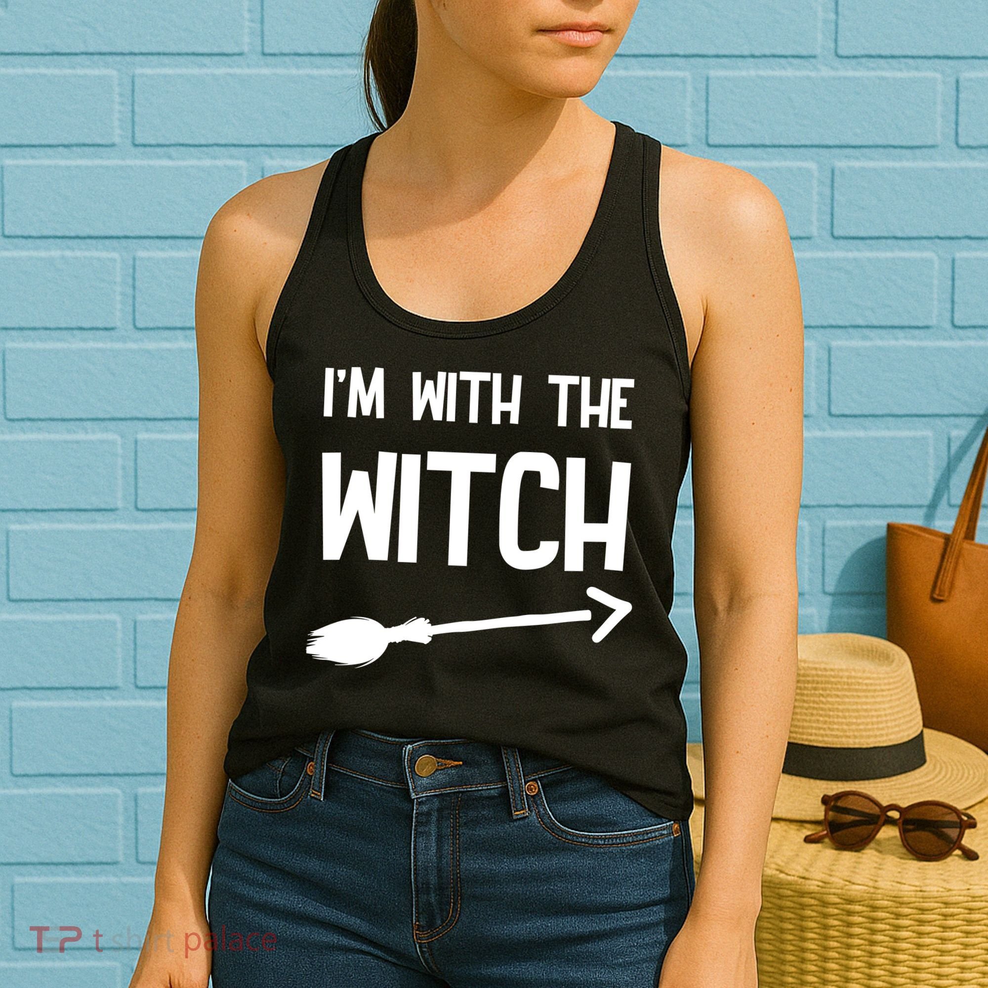 I'm With The Witch Women's Tank Top