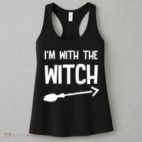 I'm With The Witch Women's Tank Top thumb 3
