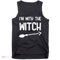 I'm With The Witch Tank Top thumb 0