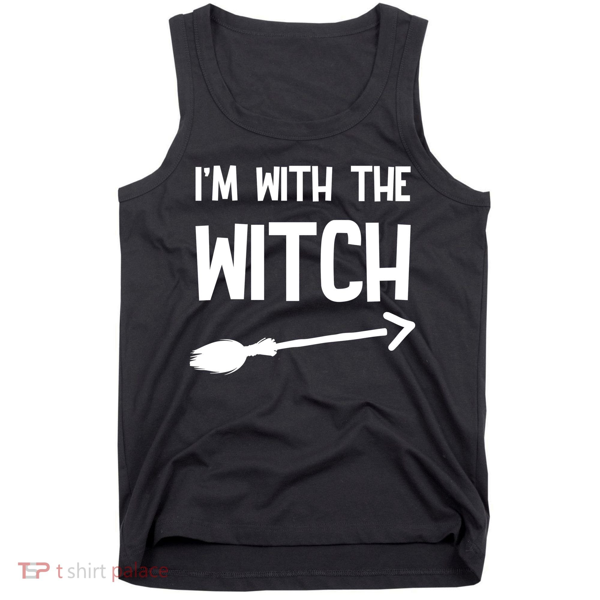 I'm With The Witch Tank Top