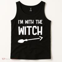 I'm With The Witch Tank Top thumb 2