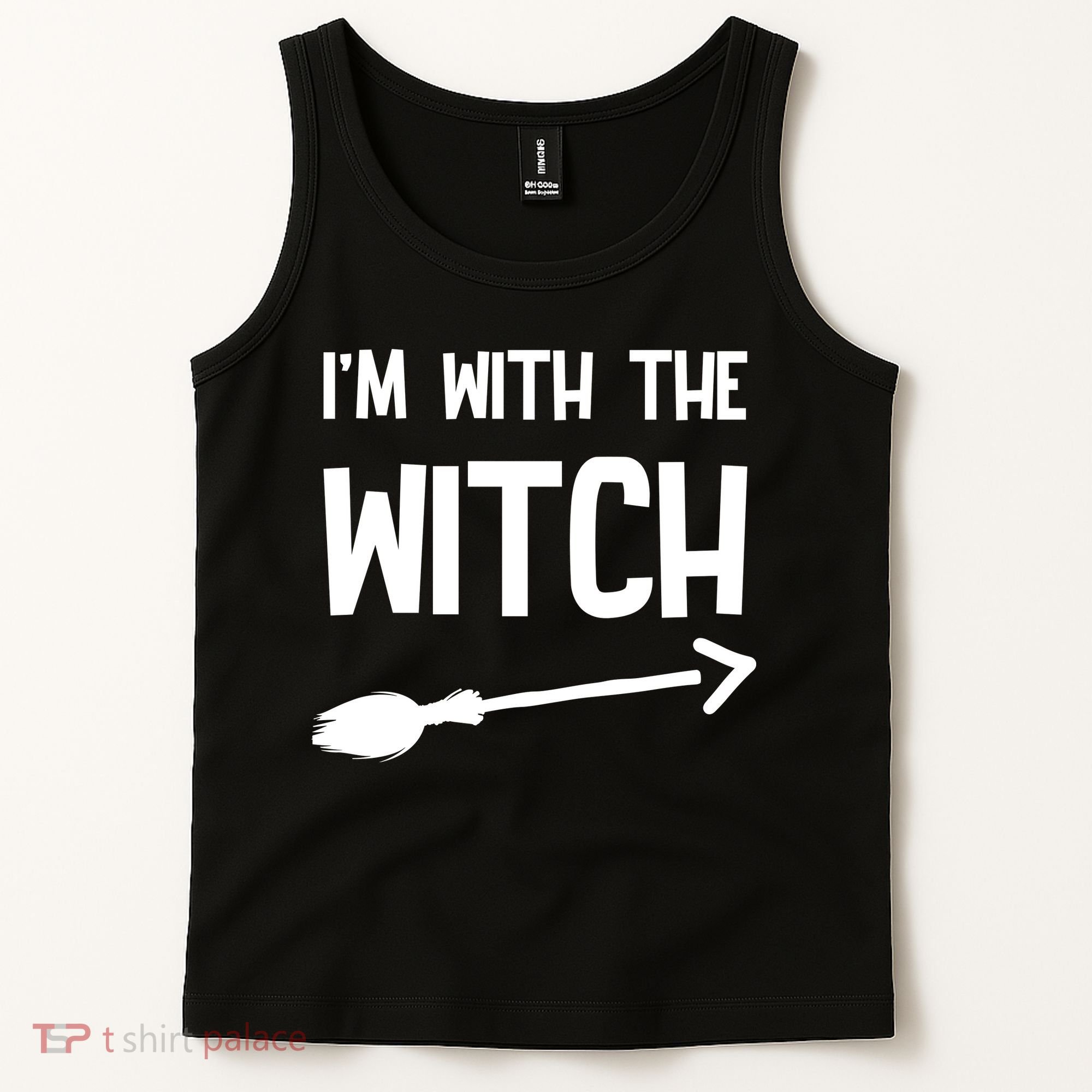 I'm With The Witch Tank Top