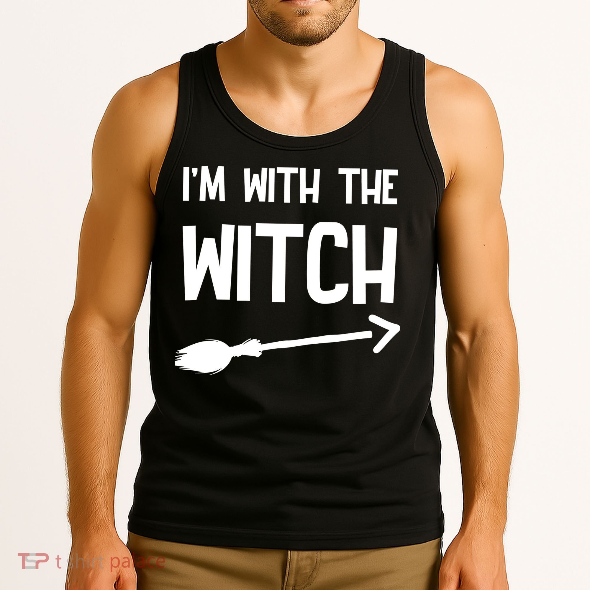 I'm With The Witch Tank Top