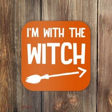 I'm With The Witch Coaster