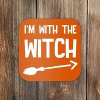 I'm With The Witch Coaster thumb 0