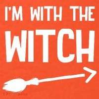 I'm With The Witch Coaster thumb 2